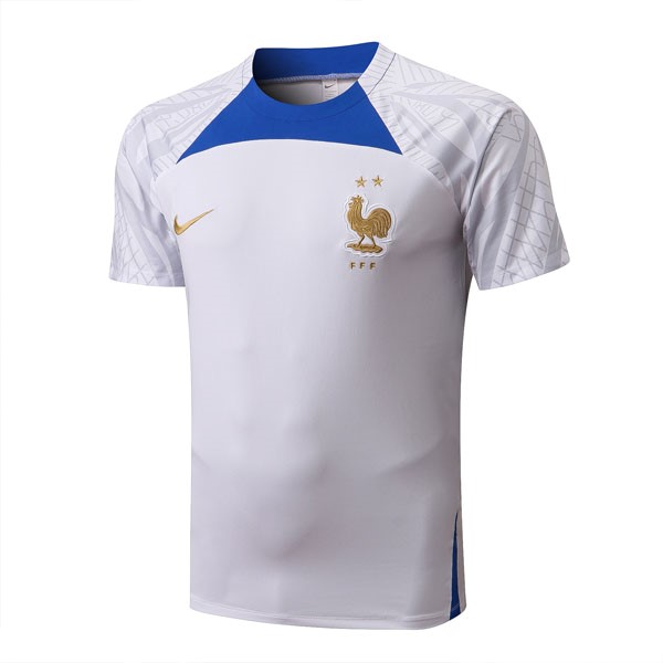 Camiseta Entrenamien Francia 2022/2023 Blanco